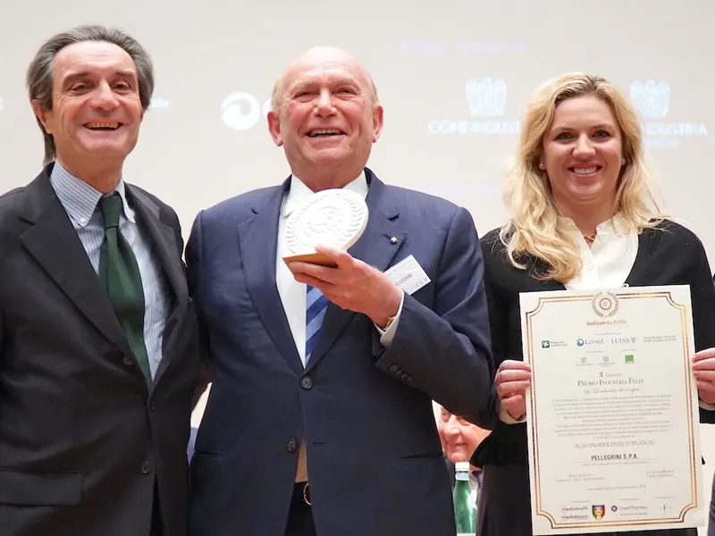 Alla Pellegrini il premio come miglior azienda della ristorazione